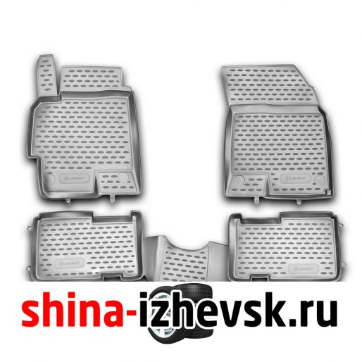 Коврик Autofamily коврик в салон полиуретановый черный для CHERY Cross Eastar 2011- в Ижевске